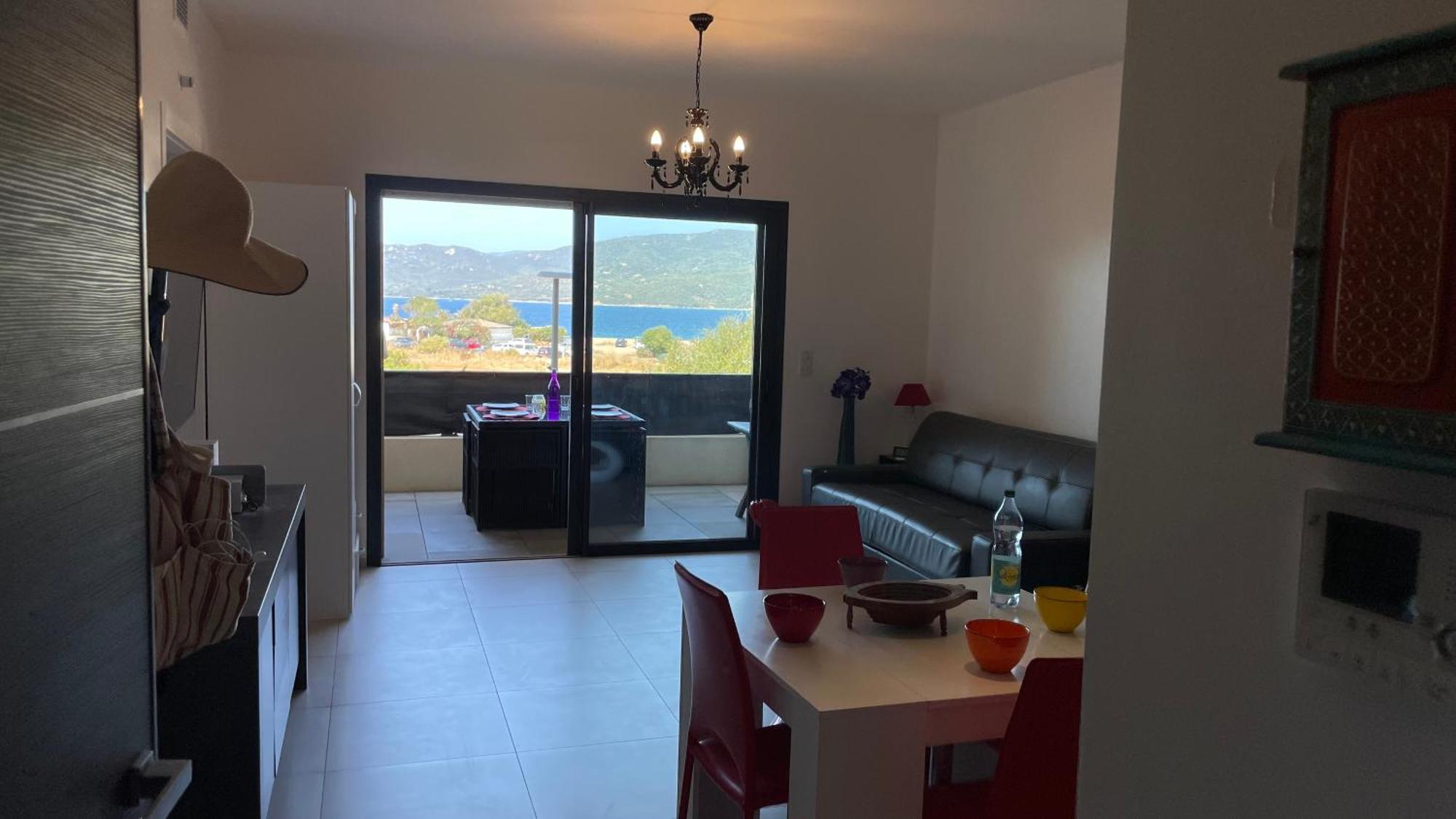 Studio T1 Bis Vue Mer Propriano 普罗普里亚诺 外观 照片
