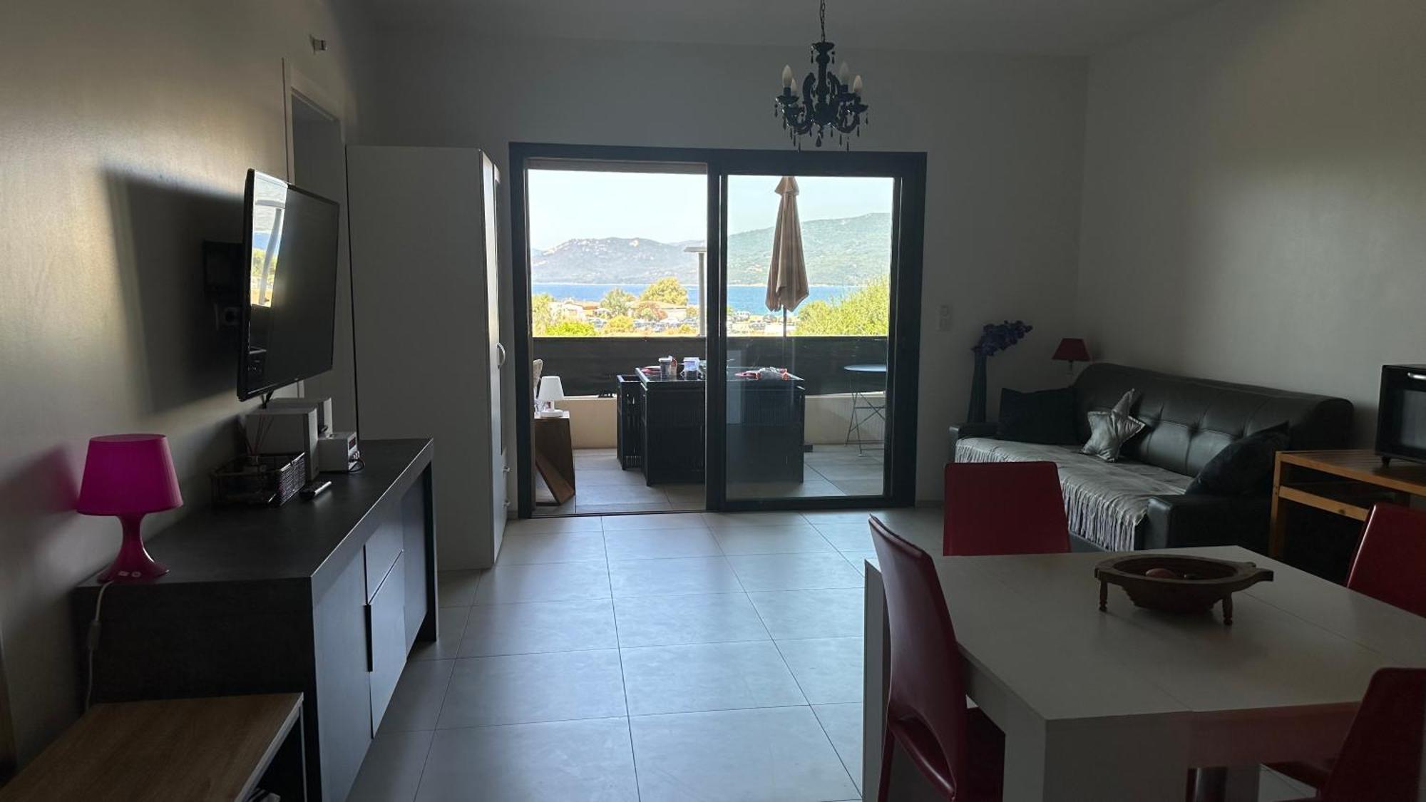 Studio T1 Bis Vue Mer Propriano 普罗普里亚诺 外观 照片